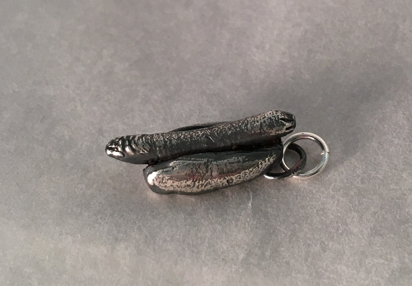 Sterling Silver Hot Dog Charm