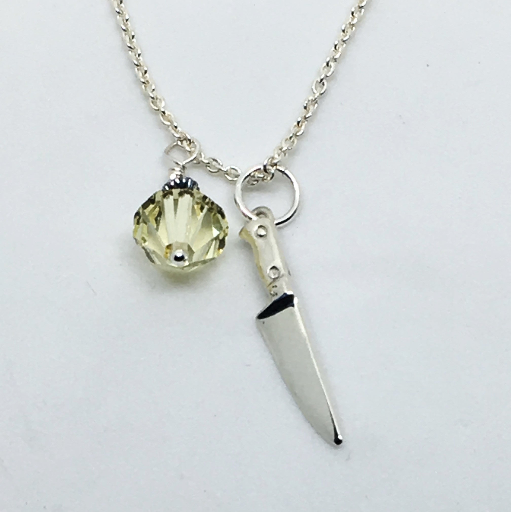 Buy Necklace Pendant Mini Cleaver Knife