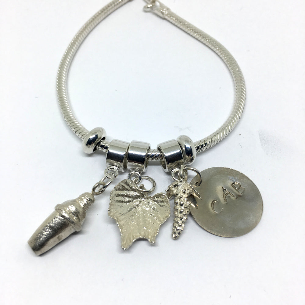 Pastry Chef Charm Bracelet in Sterling Silver – ChefJewelry
