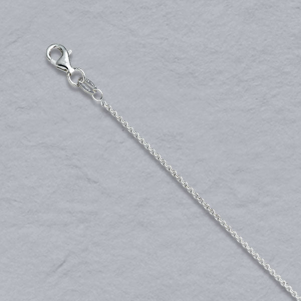 add on a classic sterling silver cable chain