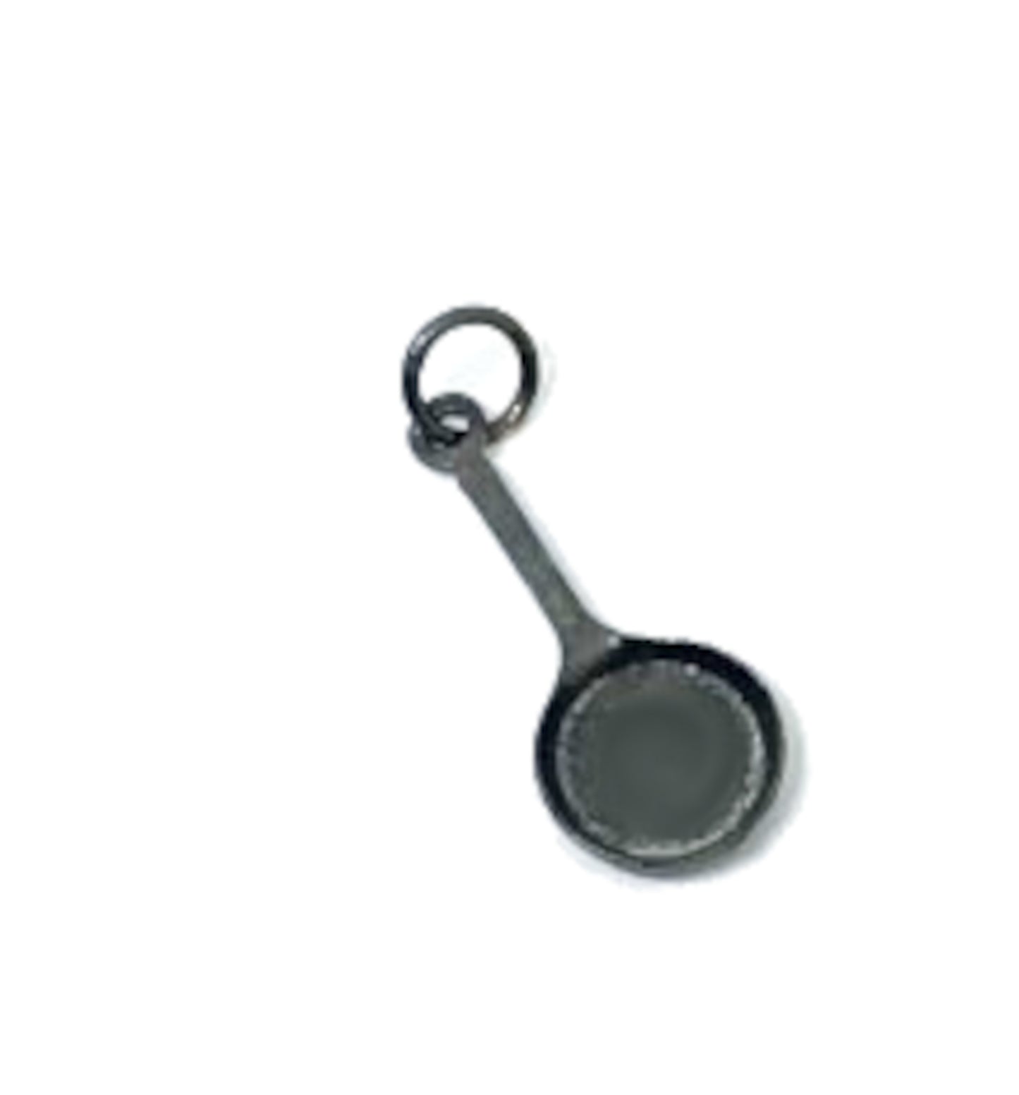 Cast Iron Skillet Charm in Sterling Silver