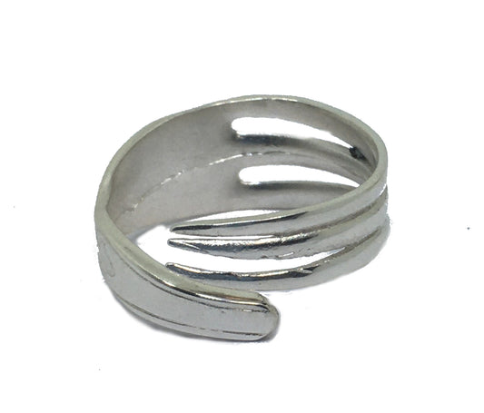 Sterling Silver Fork Ring