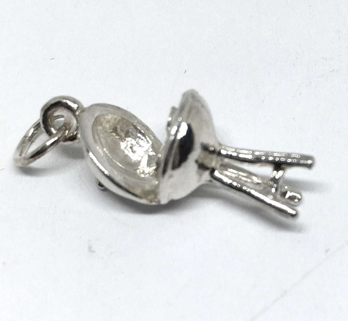 BBQ Grill Charm in Sterling Silver