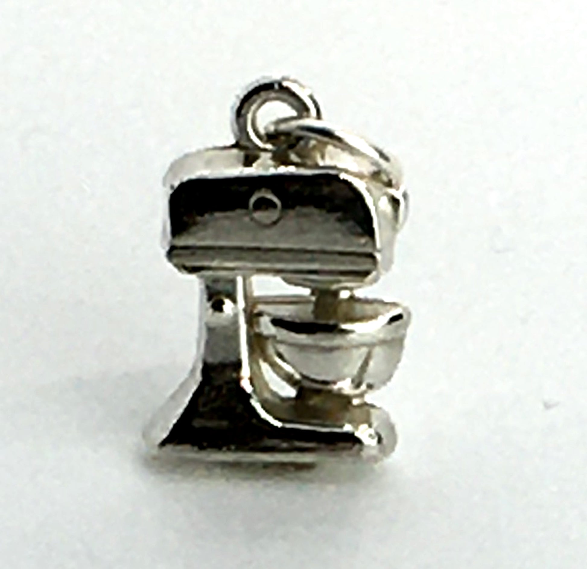 sterling silver mixer charm