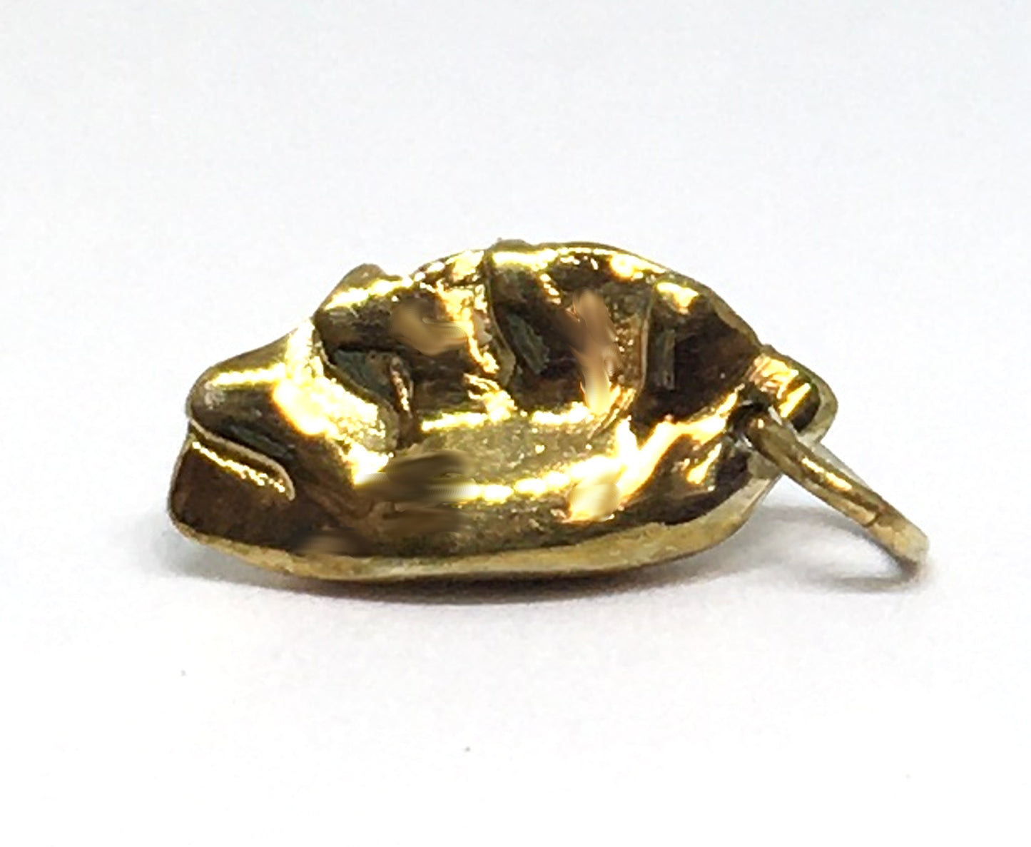 Gold Plated Chinese Dumpling Charm