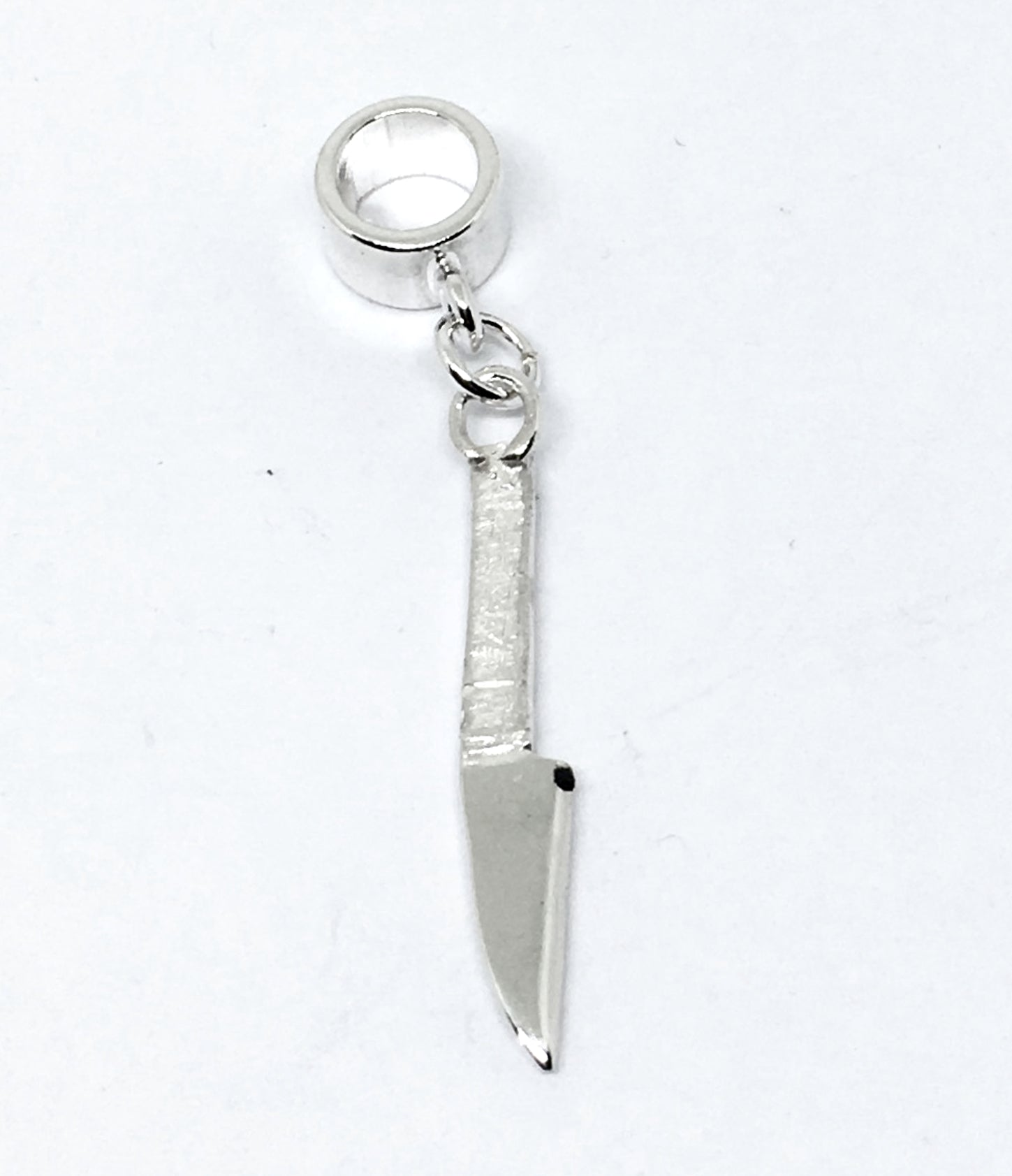 Japanese Sushi Knife Pendant Charm in Sterling Silver – ChefJewelry